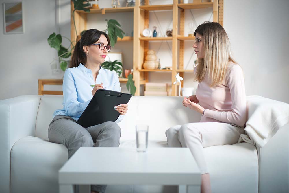 a one-on-one therapy session in Ohio