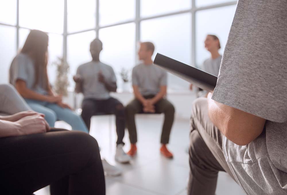group-session a productive group therapy session in Ohio